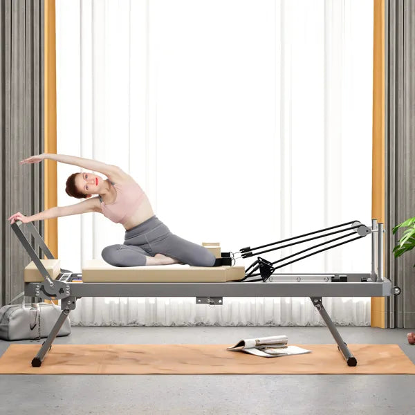 Foldable Pilates Reformer Machine